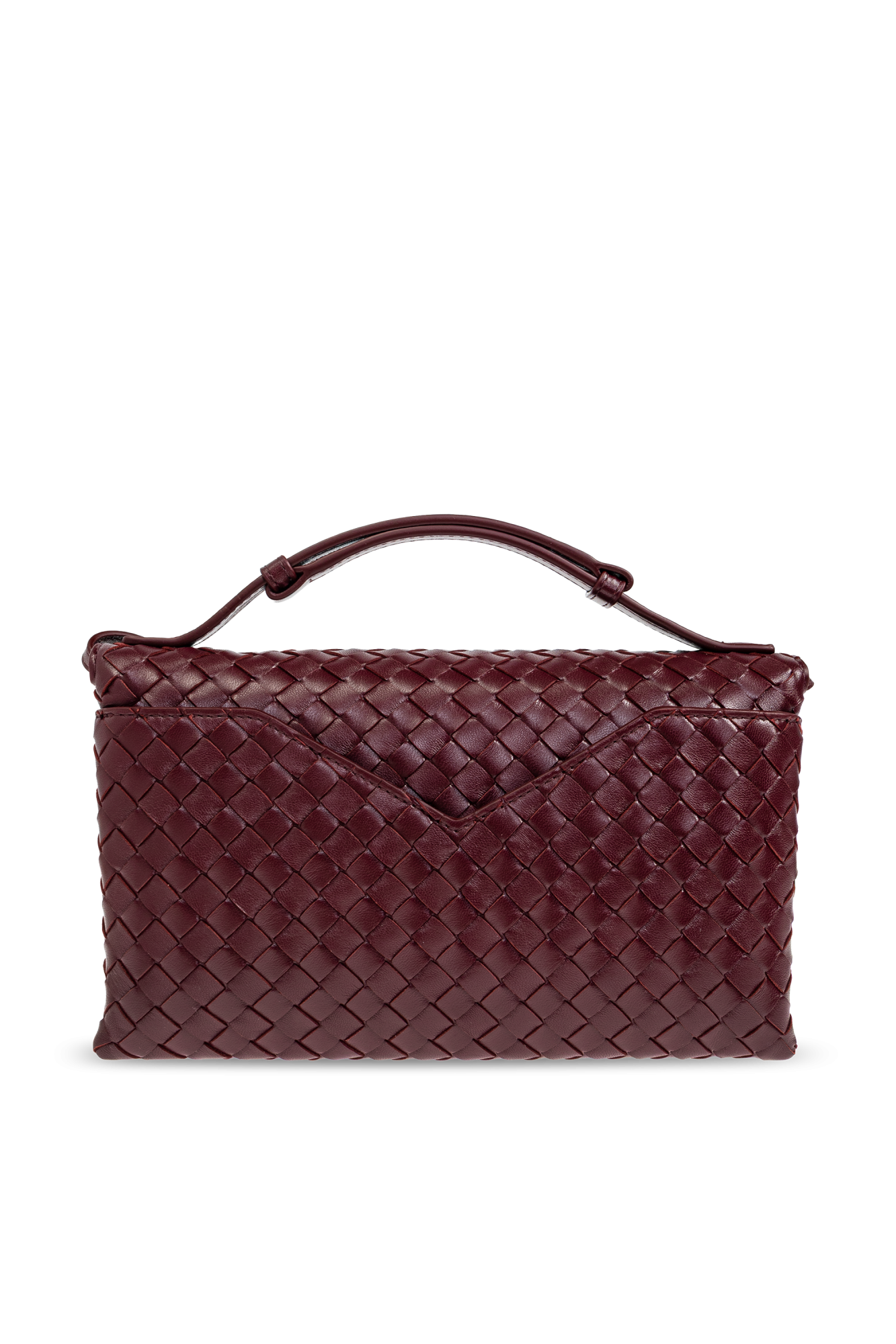 Burgundy Handbag `Knot Lock` Bottega Veneta - Vitkac AS